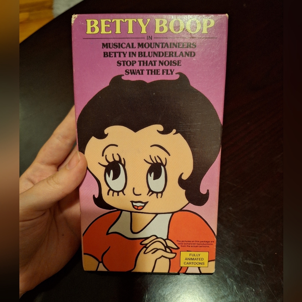Betty Boop VHS Tape - Picture 1 of 5